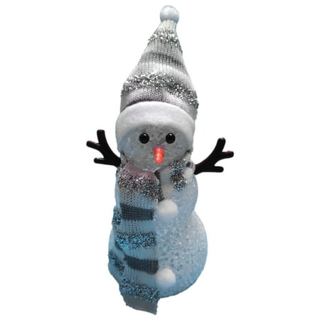 

Lacyie Night light Snowman Shaped Christmas Decoration Colorful Toy