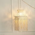 thumbnail image 4 of Pantalla de lámpara Sunnimix Macramé bohemio candelabros tejidos Decoración, 4 of 8