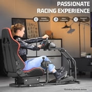 Marada G29 Racing Simulator Cockpit with Gaming Chair Fit Logitech Thrustmaster T80 T150 T300RS,T248