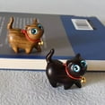 thumbnail image 5 of Clearance Sale!Wood Cute Cat,2" Sandalwood Hand Carved Kitten Wood Statue,Treasure Cat Sculpture Desk Decoration,Lovely Gift,Figurine Home Table Decoration for Living Room, 5 of 5