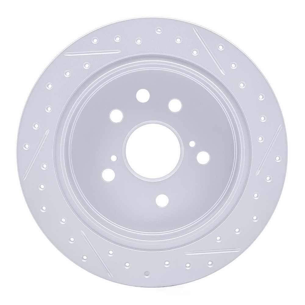 Dynamic Friction Company 830-75016L DFC Geoperformance Rotor - Drilled and Slotted