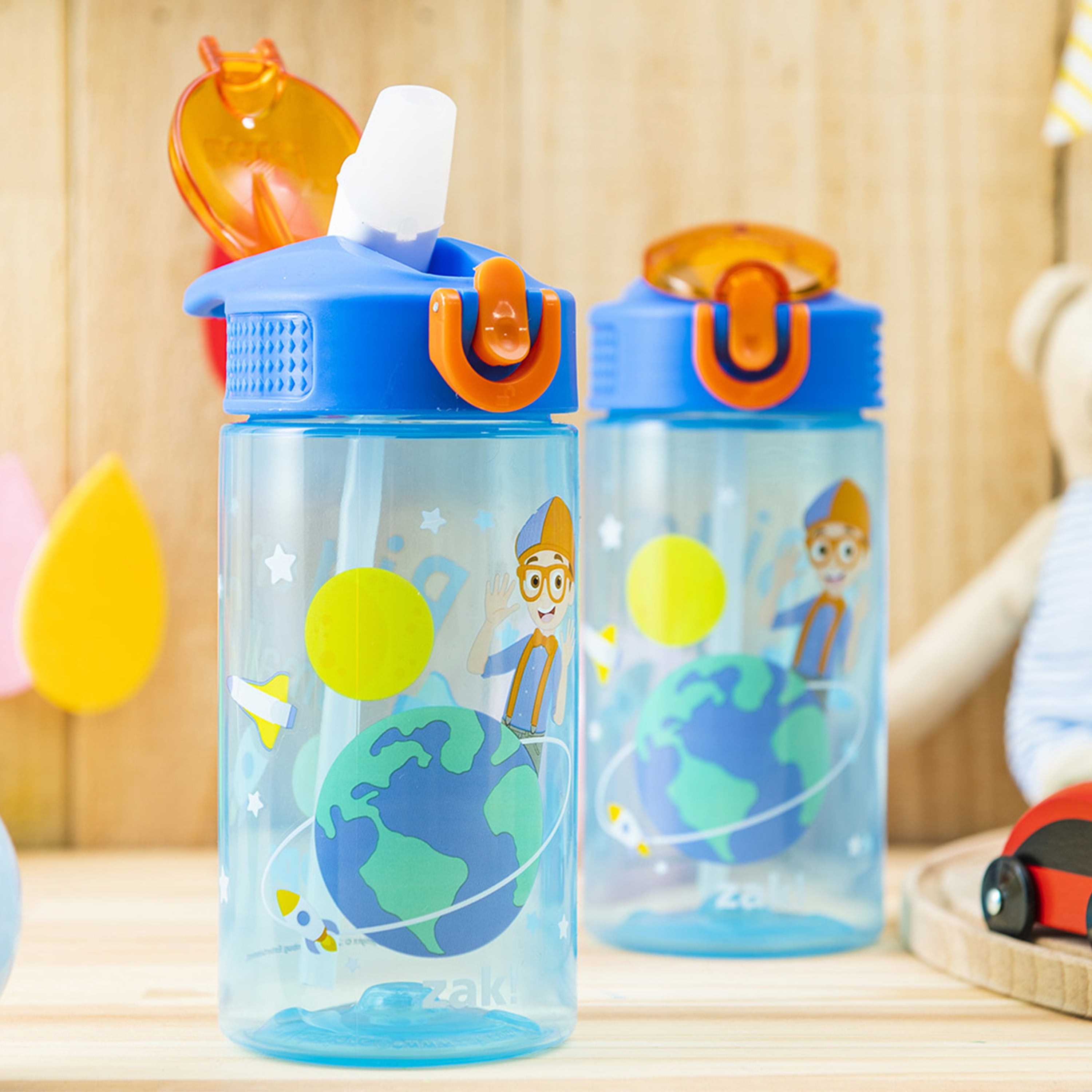 Simple Modern Star Wars Baby Yoda Grogu Kids Water Bottle Plastic Tritan Cup with Leak Proof Straw Lid | Durable for Toddlers, Boys | Summit | 12oz