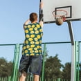 thumbnail image 5 of Honeii Lemon print basktball shirt for men and women, Unisex basketball jersey for Theme party-Large, 5 of 6