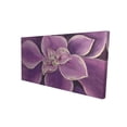 thumbnail image 1 of Begin PURPLE FLOWER CLOSEUP - Print on canvas by Begin Edition, 1 of 2