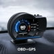 thumbnail image 3 of Pantalla frontal para automóvil pantalla frontal universal OBD2 + GPS Sistema dual de indicador inteligente para 98% automóviles para automóvil y camión ANGGREK Otros, 3 of 8
