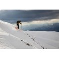 thumbnail image 2 of Szabo, Attila 24x17 White Modern Wood Framed Museum Art Print Titled - Freeride Ski, 2 of 4
