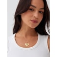 thumbnail image 3 of U7 Women Gold Plated Locket Necklace Custom Picture Love Heart Pendant Memorial Gift for Mom Daughter Birthday Mother's Day Valentine, 3 of 8
