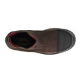 thumbnail image 5 of Avenger Mens Brown Leather Comp Toe 6in Wedge Romeo Work Boots 17 M, 5 of 7