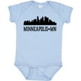 thumbnail image 3 of Inktastic Minneapolis Minnesota City Skyline Boys or Girls Baby Bodysuit, 3 of 5