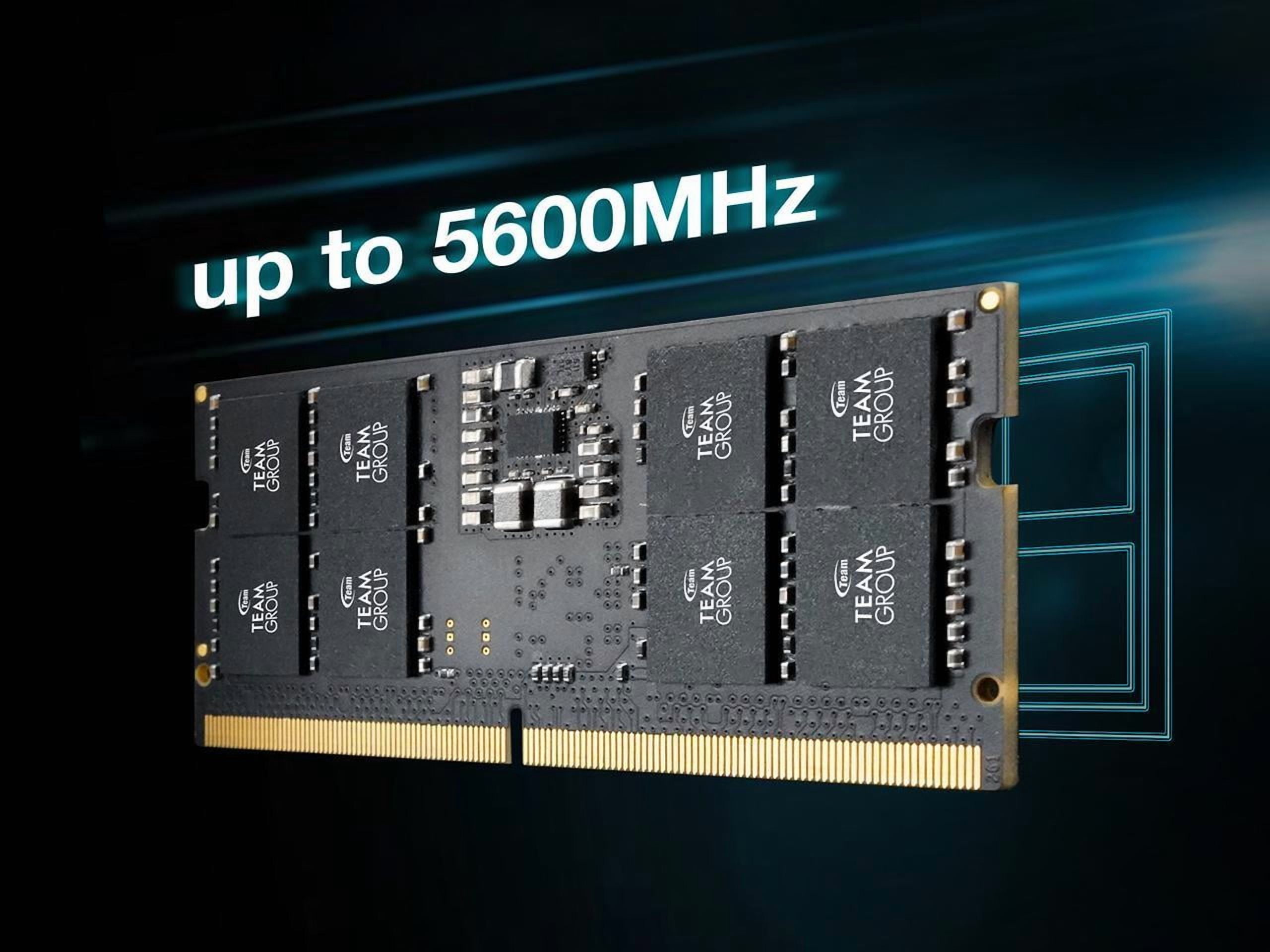 TEAMGROUP 32GB DDR5 SO-DIMM Laptop Memory, 262-Pin DDR5 5600, CAS