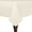 Off-White, variant on Ultimate Textile Faux Burlap - Havana 48 x 72-Inch Rectangular Tablecloth