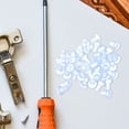 thumbnail image 4 of MLINS  50 PCS Clear Rubber Grippers for Glass Furniture Belt Shower Door Travel Transparent, 4 of 8