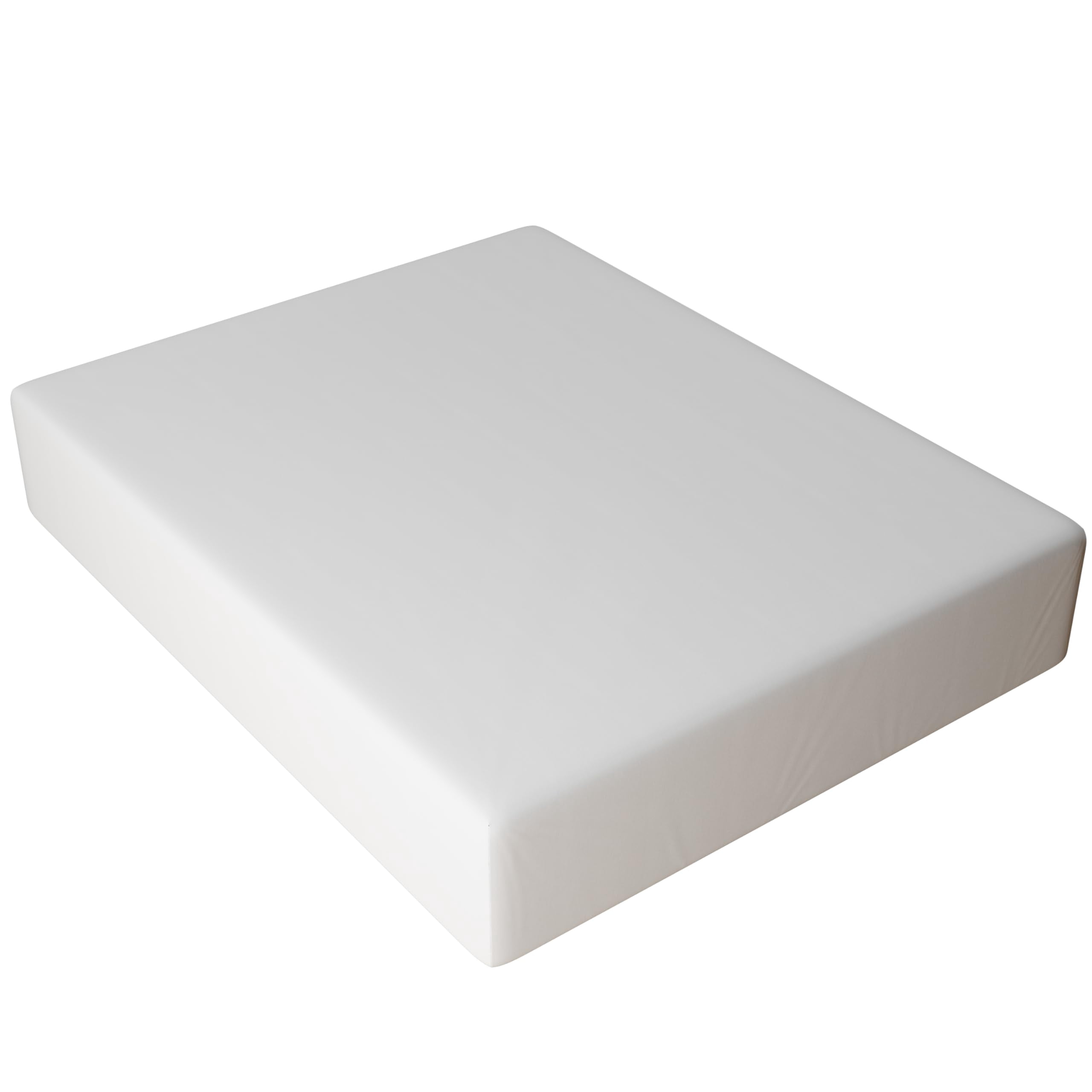 Superity Linen Full XL Fitted Sheet Made from Cotton. Moisture Wicking Cotton Bed Sheet for Breathable, Dry, and Comfortable Night's Sleep. 200 Thread Count. (White)