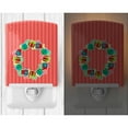 thumbnail image 2 of Christmas Wreath Presents Ceramic Night Light, 2 of 2