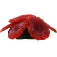 thumbnail image 4 of Artificial Aquarium Fish Tank Decoration Coral Silicone Red, 4 of 8