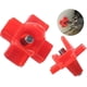 thumbnail image 1 of Bebedero para pollos, alimentador de gallinas con pezón de agua, suministros automáticos para aves de corral, dispensador de agua para patos de montaje lateral Horizontal, 10 Uds. Banban LingWen 8390612781780, 1 of 1