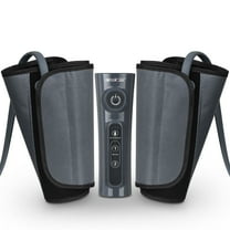CINCOM Leg Massager for Circulation Air Compression Calf Massager for Muscles Relaxation FSA/HSA Eligible, Grey
