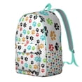 thumbnail image 3 of Cute Pet Cat Lover Backpack – Cartoon Paw Print Design Daypack for Daily Travel, School, and Outdoor Use, 3 of 4