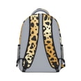 thumbnail image 3 of Leopard Print Backpack for School,Cute School Bag,Schoolbag with Adjustable Shoulder Straps & Padded Back,15.3"x11"x6.7", 3 of 4