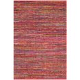 thumbnail image 1 of Safavieh Nantucket 5' X 8' Tapis de Coton Touffeté à la Main en Rouge, 1 of 6