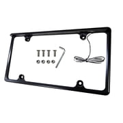 Car License Plate with LED Light for License Plate (Chrome)