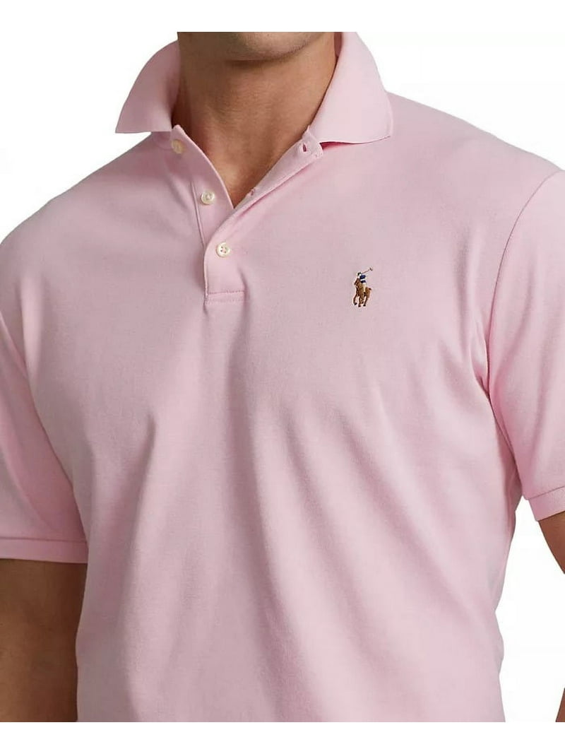 Polo Ralph Lauren CARAMEL PINK Men's Classic Fit Soft Polo Shirt