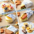 thumbnail image 5 of 600 Pcs Wax Paper Sheets for Food Blue Floral Chinoiserie Bird Deli Paper Vintage Sandwich Burger Parchment Wrapper Food Basket Liner Wax Sheets for Picnic Party Supplies Kitchen, 6 Styles, 5 of 7