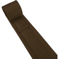 thumbnail image 3 of LAICAIW Men's Ties Solid Pure Color Plain Formal Black Ties For Men, 3 of 5