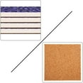 thumbnail image 4 of RYLABLUE Lavender Set of 4 Coaster for Drinks, Absorbent Ceramic Stone Coasters Cup Mat with Cork Base for Home Kitchen Room Coffee Table Bar Decor, 4 of 4