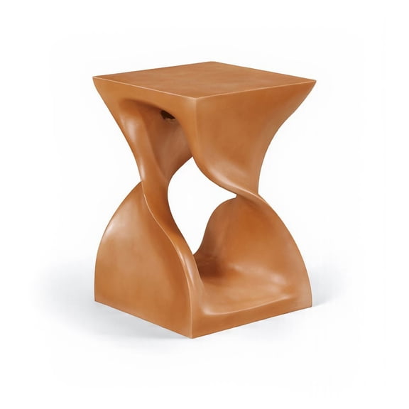 Meridian Furniture Jula Terracotta Indoor/Outdoor Concrete End Table