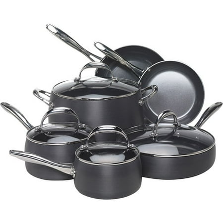 Earth Pan 10-Piece Hard Anodized Non-Stick Cookware Set