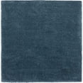 thumbnail image 2 of Malibu Shag Solid Blue Area Rug, 2 of 7