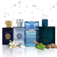 thumbnail image 4 of Set de perfume Versace Cologne para hombre Eros, Pour Homme, Dylan Blue, 4 of 4