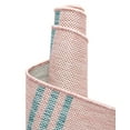 thumbnail image 5 of Jill Zarin Outdoor Collection Area Rug - Anguilla (7' 10" Square Pink and Aqua/Light Blue), 5 of 11