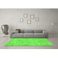 thumbnail image 3 of Ahgly Company Indoor Square Abstract Green Modern Area Rugs, 8' Square, 3 of 4