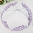 thumbnail image 2 of HLONK 6 Pack 15” Silver Metallic String Round Placemats For Wedding Events Birthday Party, 2 of 11