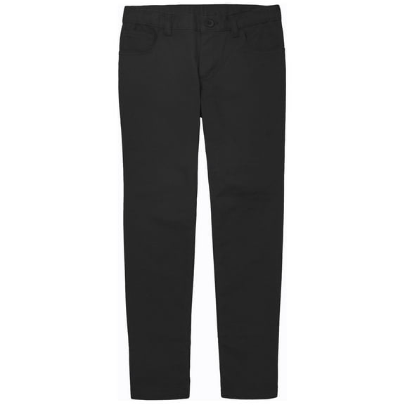 Real School Girls School Uniform 5-Pocket Stretch Skinny Pant, Sizes 4-16
