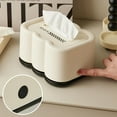 thumbnail image 2 of Caja dispensadora de pañuelos BuyWeek en Forma de nube color crema, 2 of 12