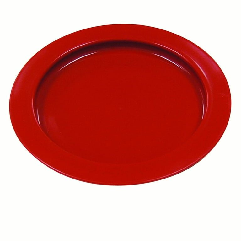 Inner lip plate, plastic, red 9 Inner lip plate, plastic, red 9
