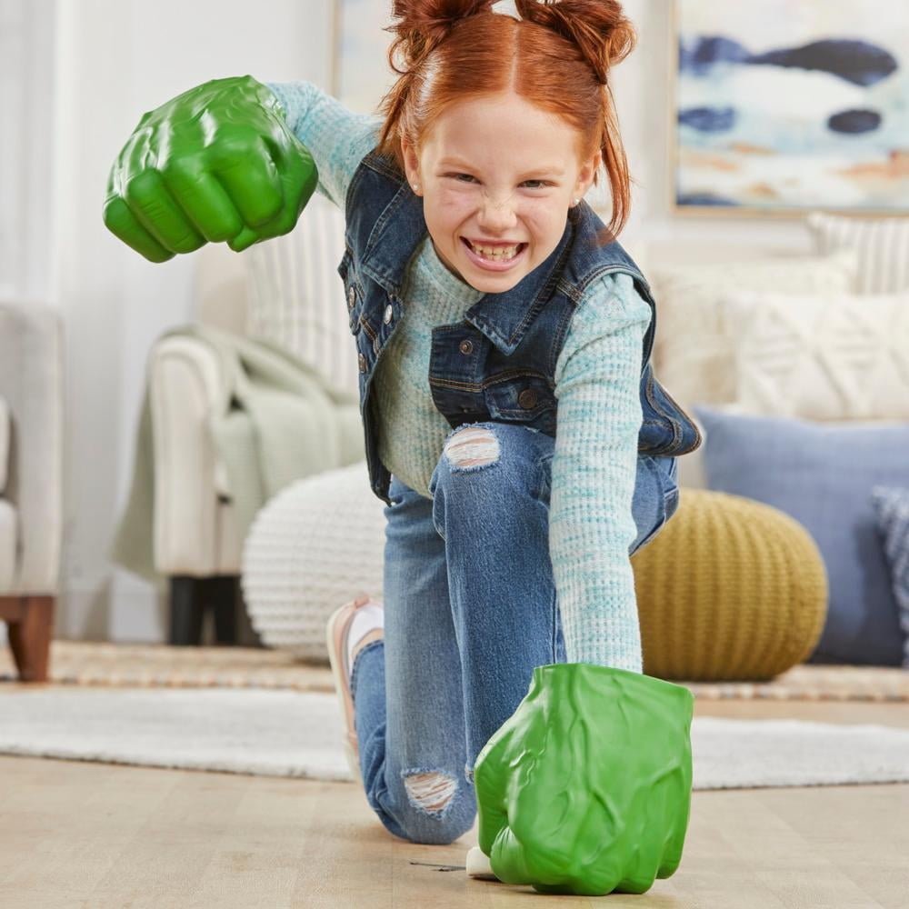Marvel Avengers Hulk Gamma Smash Fists Role Play Toy for Kids 5+  (图4)