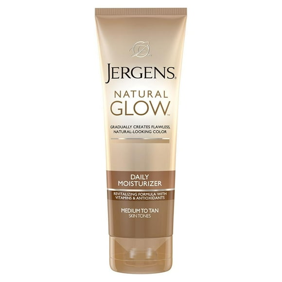 Crema Corporal Autobronceadora Jergens Natural Glow Daily Tonos Medios a Obscuros 221 ml