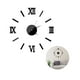 thumbnail image 2 of Reloj Sin Marco Estilo Europeo Del Norte Números Romanos Acrílico Reloj De Pared Pegatina Montado En La Pared Reloj De Moda Decoración Para El Hogar Noticed HA017085-00, 2 of 5