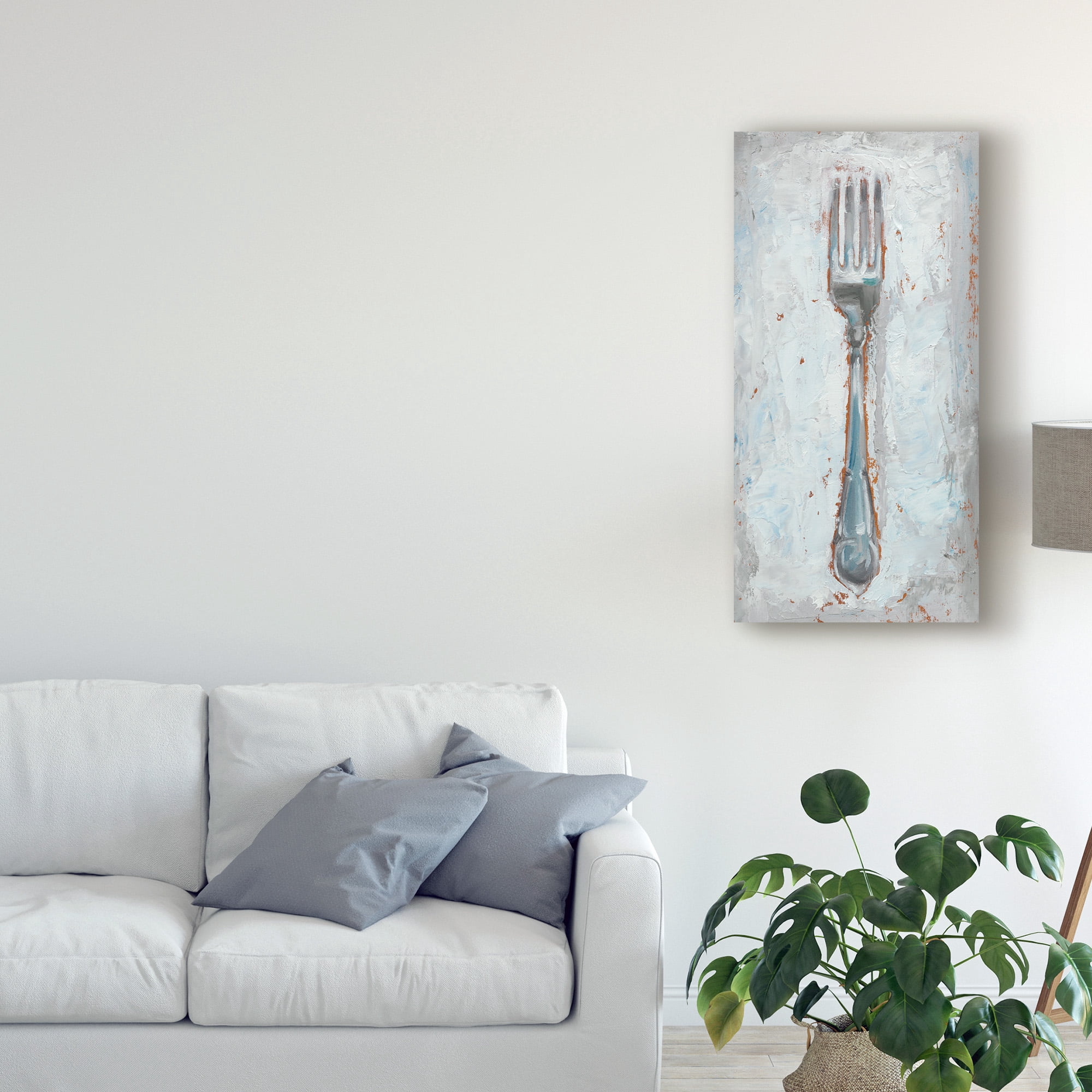 Trademark Fine Art 'Impressionist Flatware II' Canvas Art by Ethan Harper