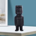 thumbnail image 3 of 1 unidad antigua estatua de decoración monolito C Negro Sunnimix Estatua de cabeza, 3 of 7