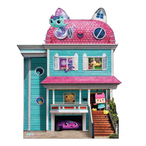Advanced Graphics 5636 Gabbys Dollhouse Life-Size Cardboard Cutout