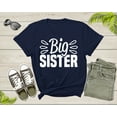 thumbnail image 2 of Funny Retro Big Sister Gift Present For Girl Teenager Women T-Shirt Big Sister Lover Graphic Design T Shirt for Girls Teens Tshirt, 2 of 8