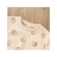 thumbnail image 5 of Bagilaanoe Toddler Baby Girl Boy Christmas Sweatshirt Long Sleeve Santa Claus Print Pullover 6M 12M 2T 3T 4T 5T 6T Kids Fall Loose Tee Tops, 5 of 9