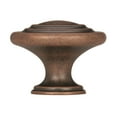 thumbnail image 7 of Amerock Inspirations 1-5/16 in (33 mm) Diameter Roman Bronze Cabinet Knob, 7 of 7