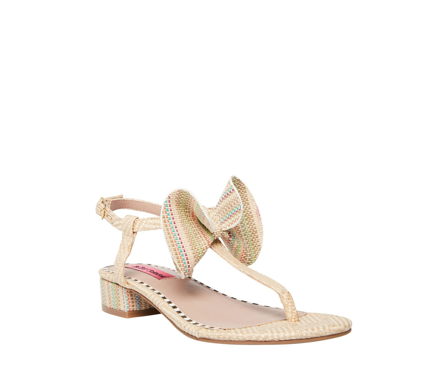 betsey johnson austen flat sandals