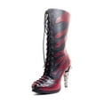 thumbnail image 7 of Hades Shoes H-PYRA Firestarter 5  biker boots with matching flame 10 / Brown, 7 of 7